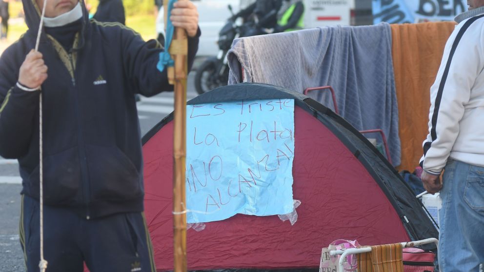 Preparan un nuevo acampe para la próxima semana