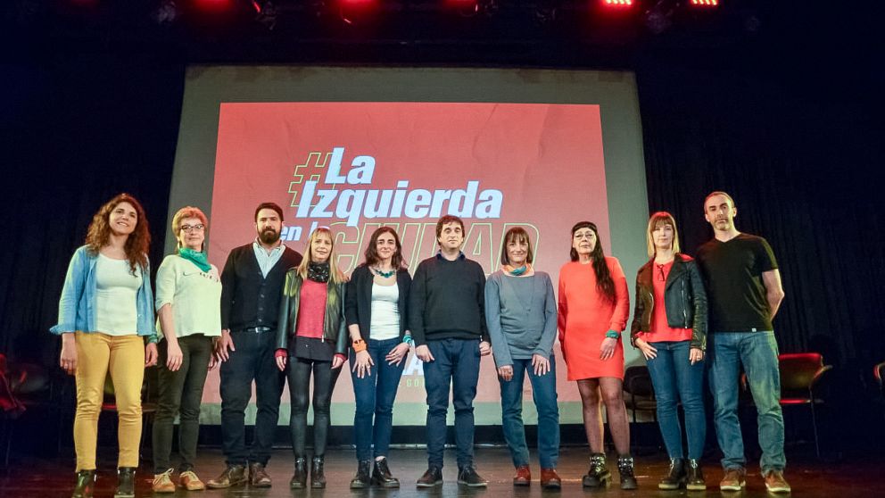 La izquierda retomó la campaña porteña