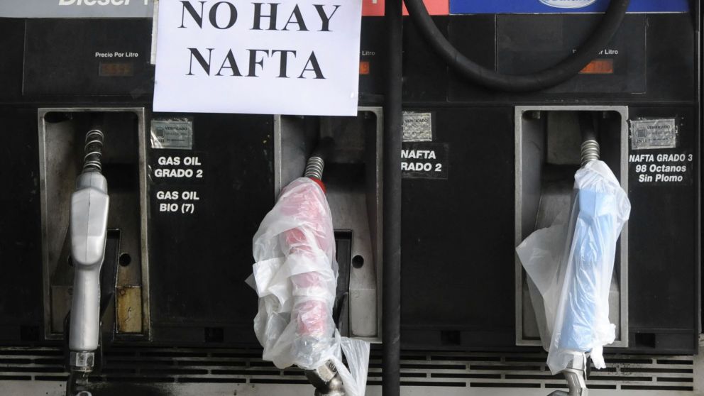 Advierten que las estaciones de línea blanca están sin naftas