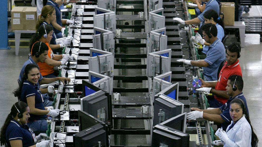 La producción industrial brasileña también está en baja