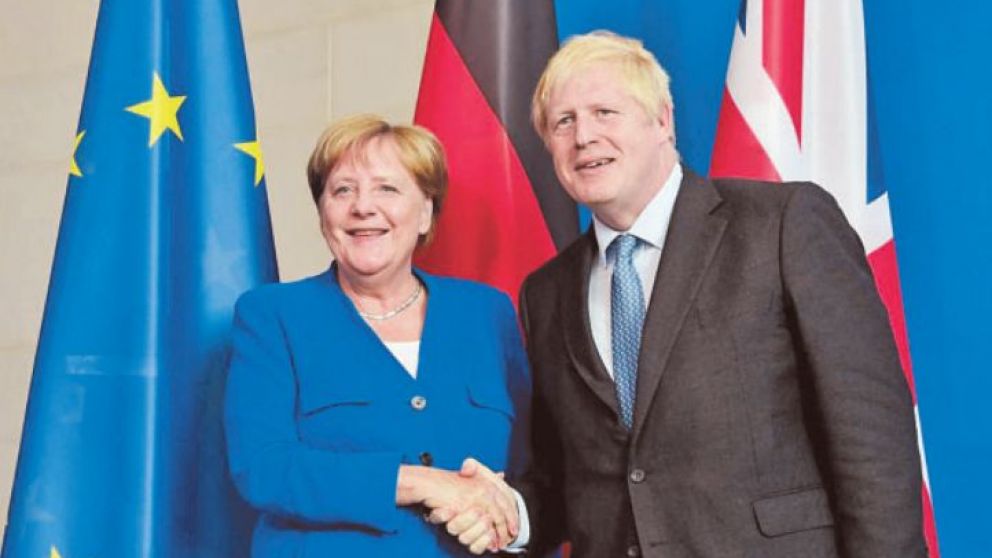 La canciller alemana se mostró optimista