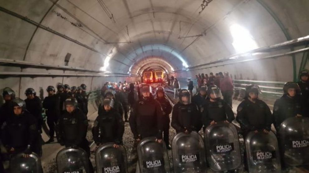 El operativo comenzó a las 9:30