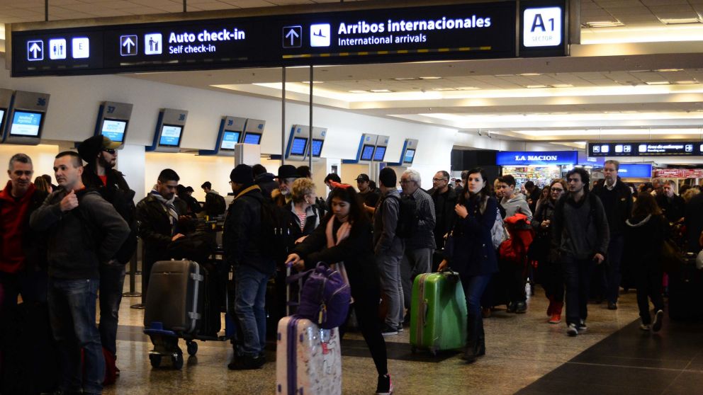 Arribaron al país por vía aérea 1,8 millones de extranjeros