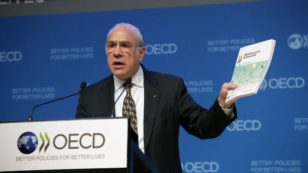 Angel Gurría, titular de la OCDE, había advertido antes sobre los problemas de crecimiento