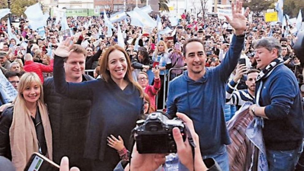 Vidal agradeció la multitudinaria movilización de apoyo