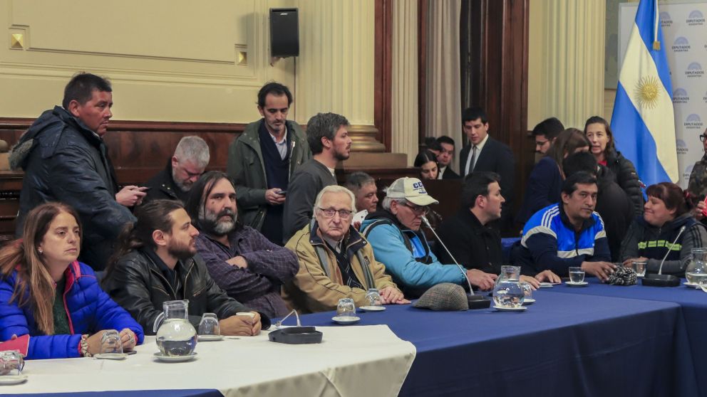 Movimientos sociales fueron recibidos en Diputados
