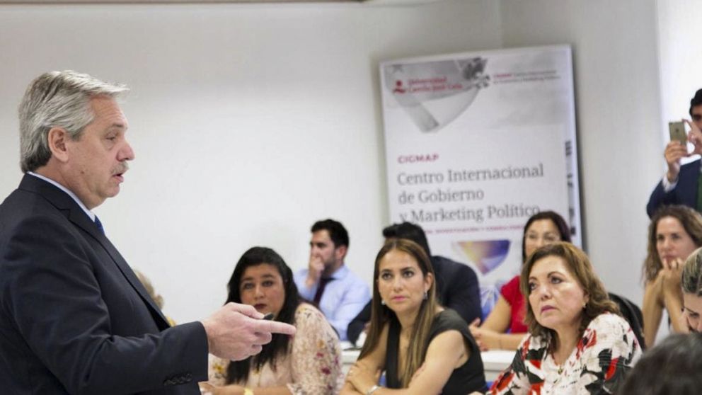 Alberto defendió el acuerdo Mercosur-UE