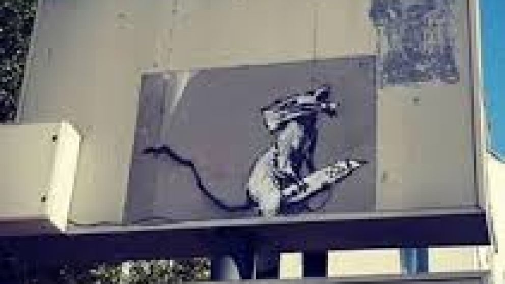 La obra del artista callejero