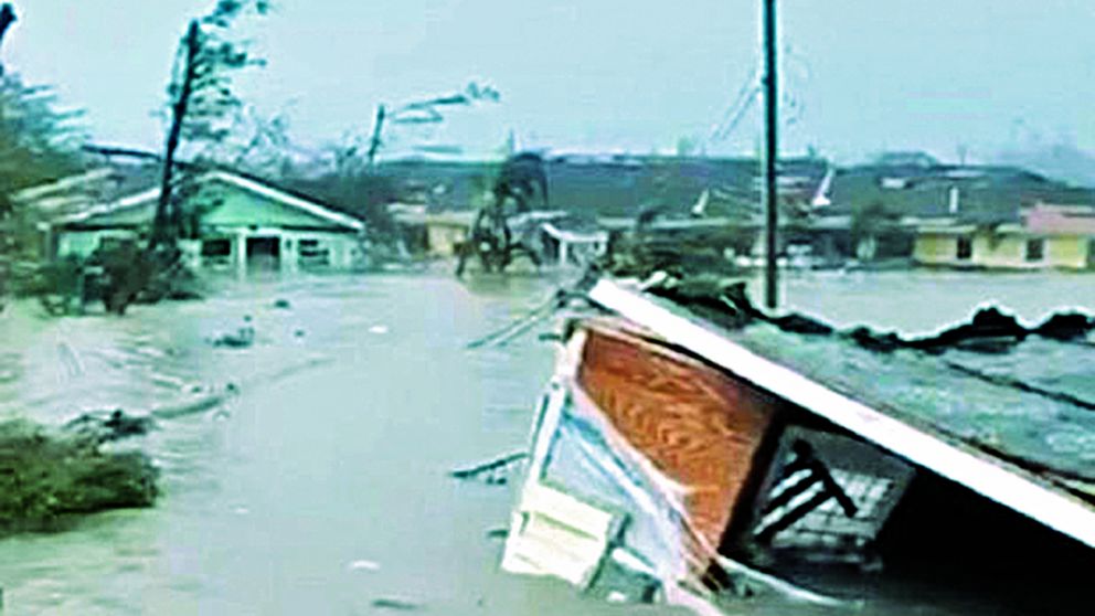 Los efectos climáticos que produjeron destrozos