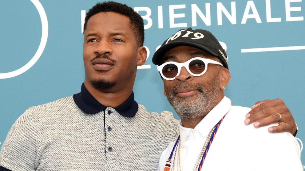 Parker en Venecia junto a su colega Spike Lee