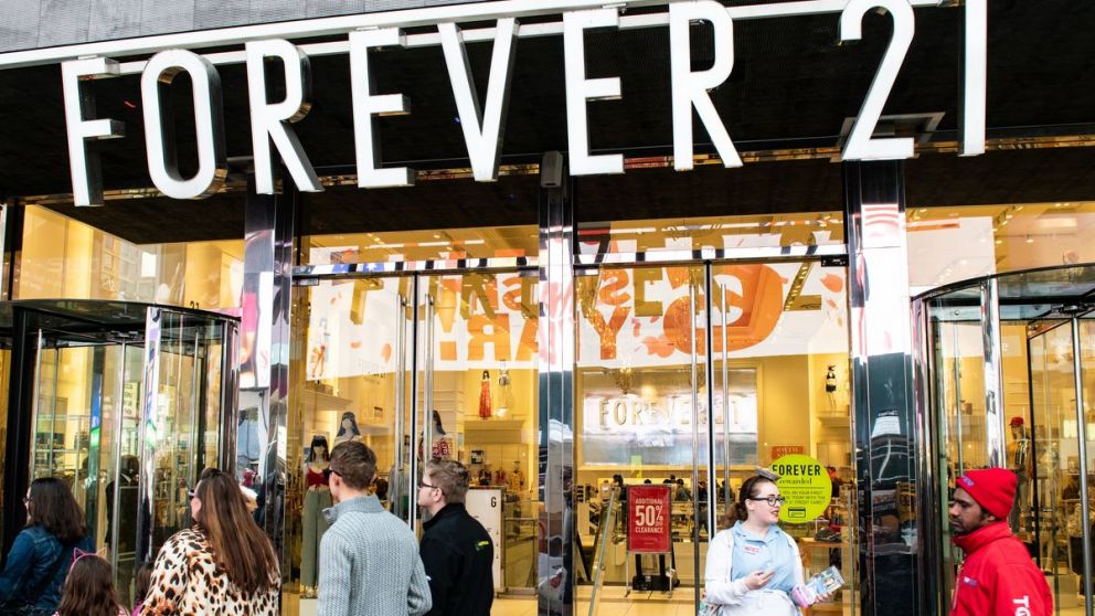 Forever 21, a un paso de la quiebra