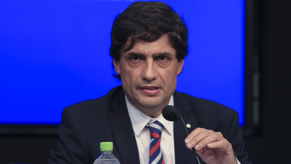 Lacunza se constituyó en vocero del Gobierno en el momento más crítico