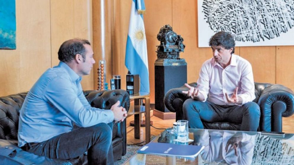 Lacunza recibió a Gutiérrez, en búsqueda de una salida política