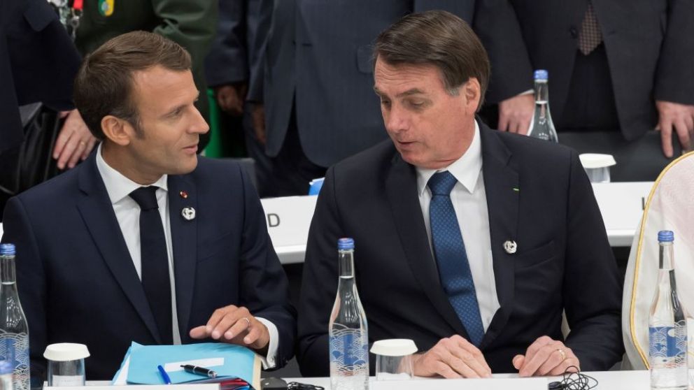 Macron y Bolsonaro habían intentado acercar posiciones en la cumbre del G20 en Osaka, en junio pasado