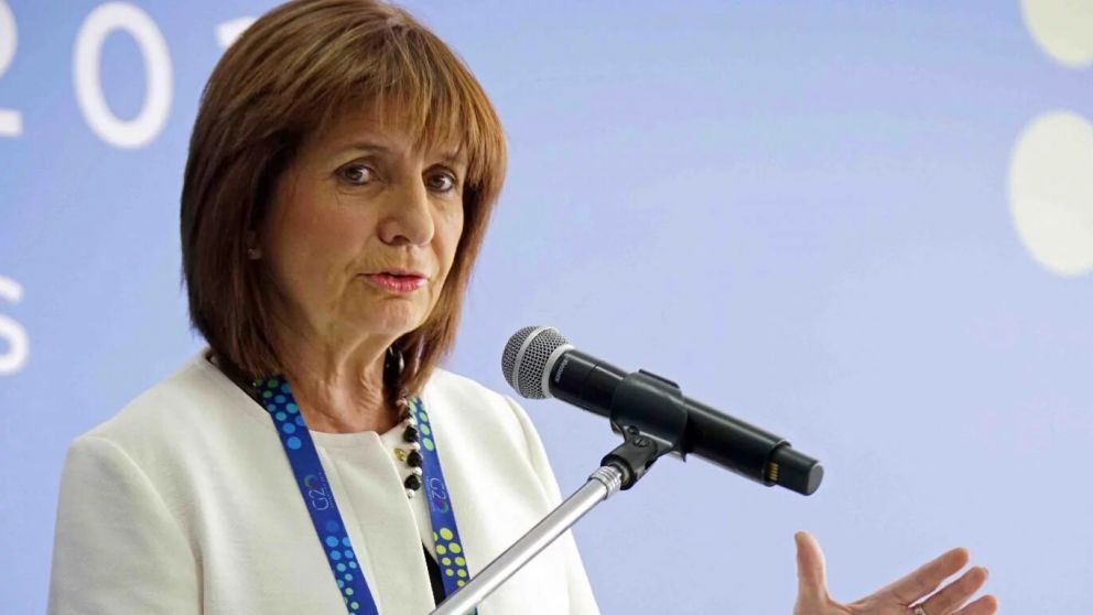 Bullrich anunció el envío de brigadistas, helicópteros y logística para contribuir a dominar el incendio