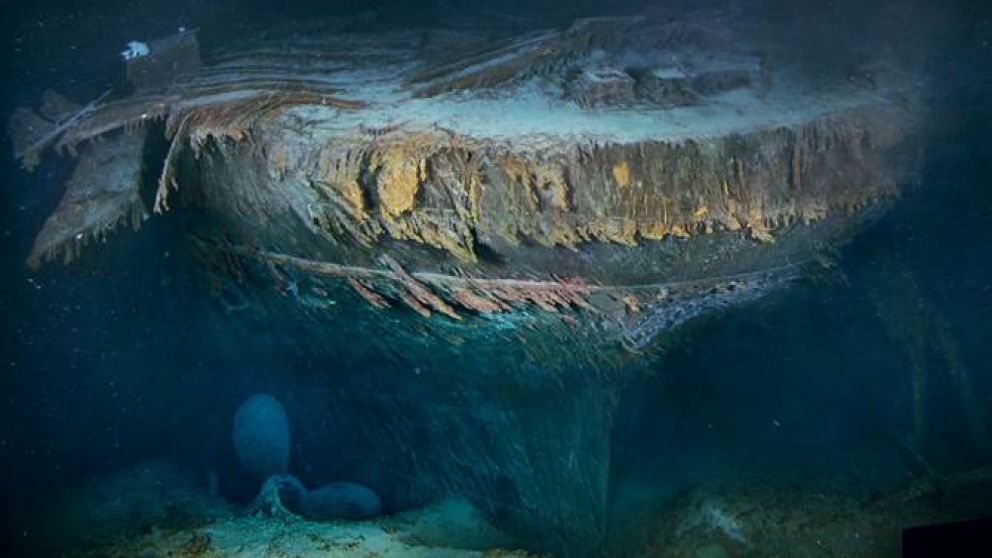 Revelan nuevas imágenes a 107 años del hundimiento del Titanic