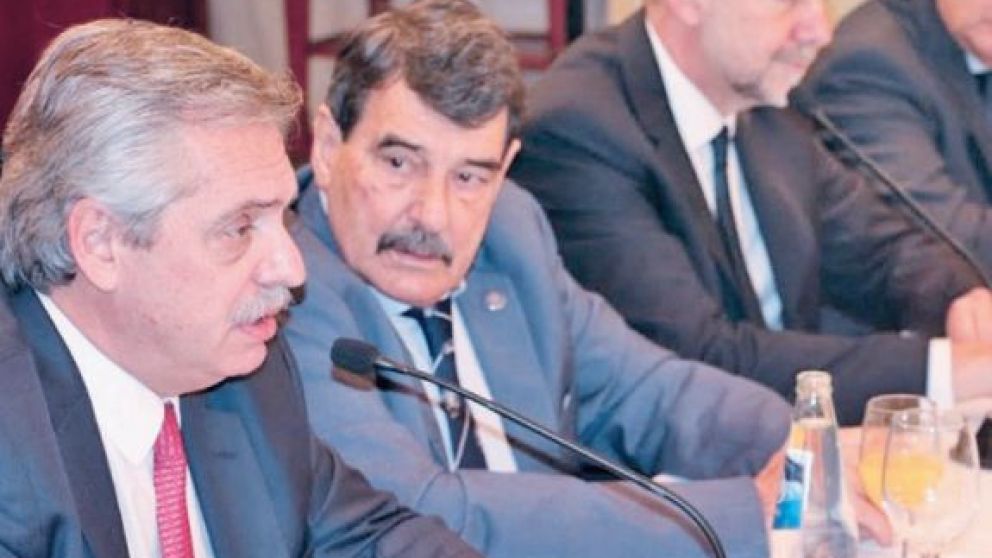 El ex jefe de Gabinete junto a Alberto Padoán