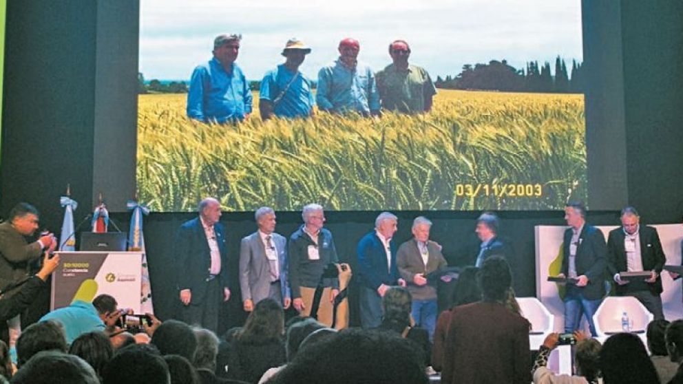 El acto de apertura del Congreso de Aapresid
