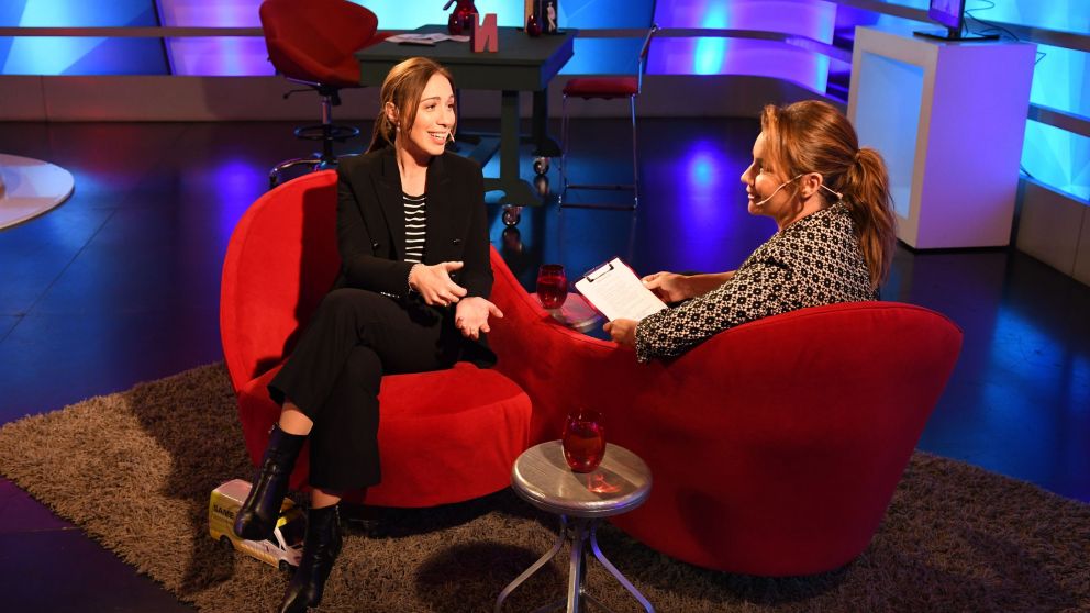 Vidal mantuvo un mano a mano con Nancy Pazos en Crónica HD, a una semana del cierre de campaña