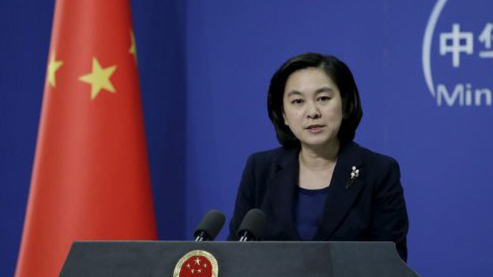 La vocera china dijo que su país no varió de postura