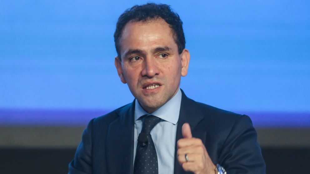 El secretario de Hacienda y Cr�dito P�blico, Arturo Herrera