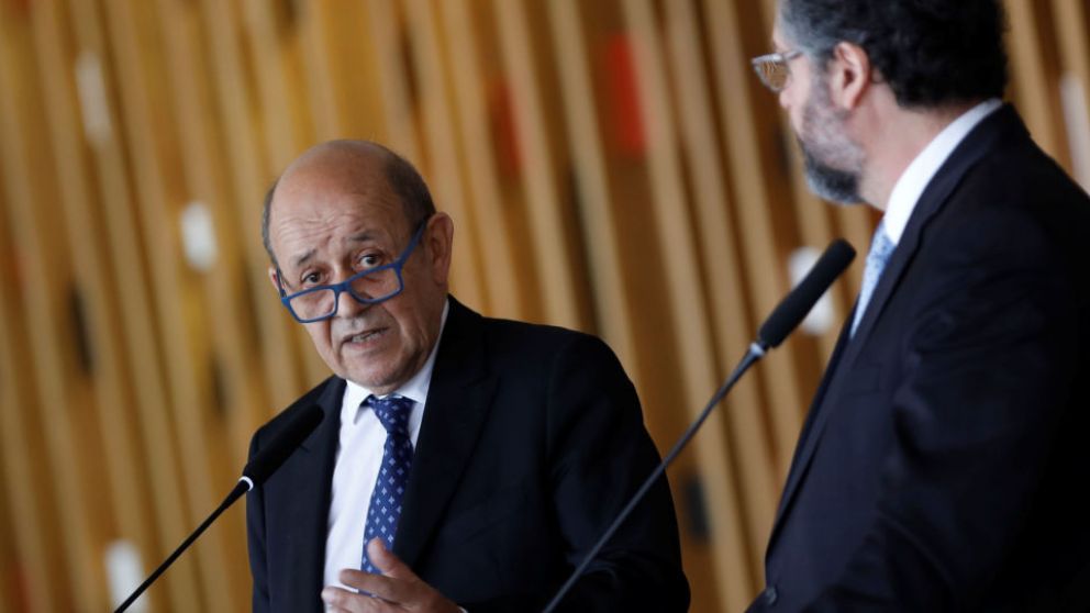 La reunión entre los cancilleres se produjo por la mañana