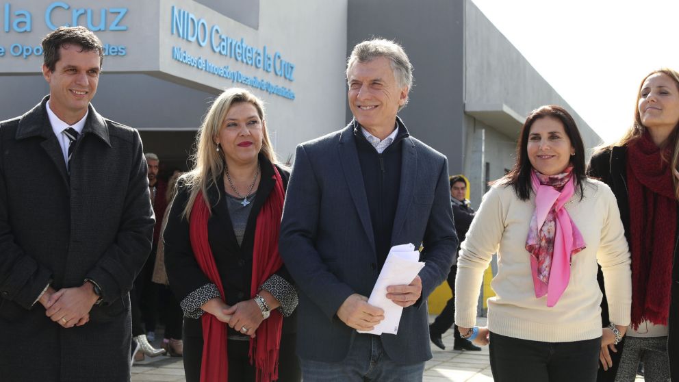 Macri inició en Entre Ríos el último tramo de la campaña
