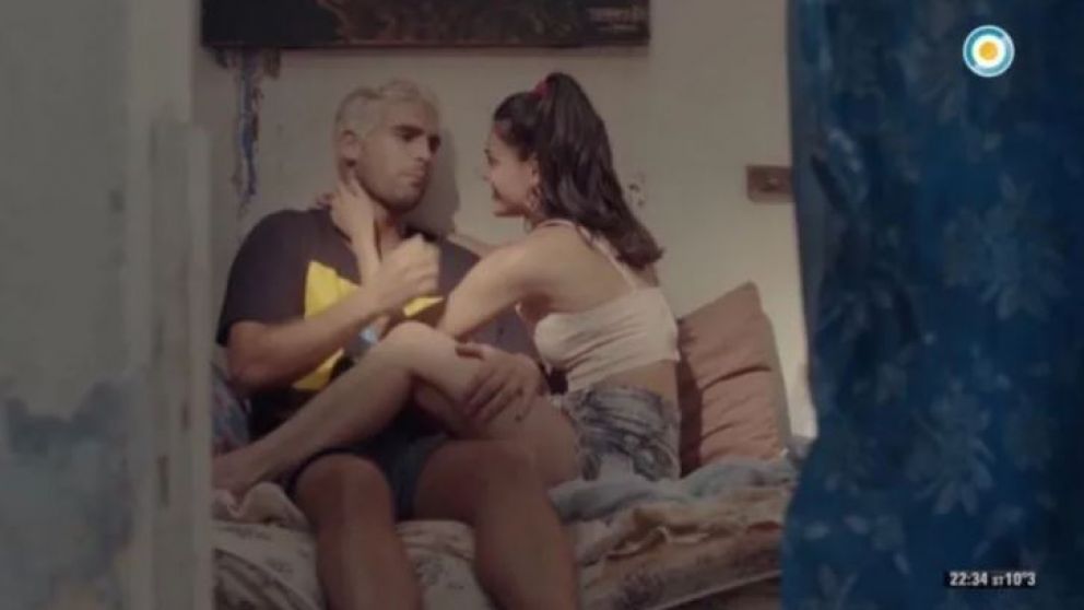 Diosito junto a Karina 