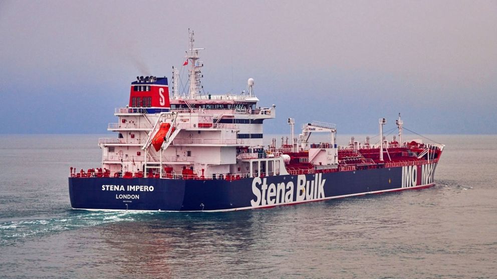 El petrolero británico Stena Impero y sus 23 tripulantes fueron caputurados en el estrecho de Ormuz