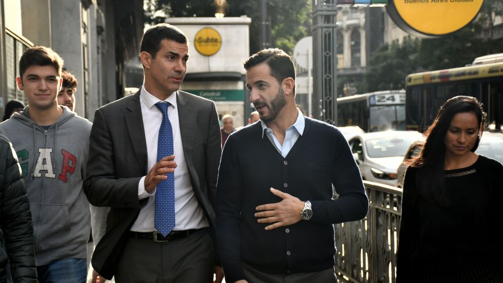 Urtubey, ayer con Tombolini en CABA; hoy estará en Córdoba