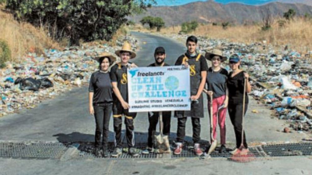 Limpieza en comunidades locales