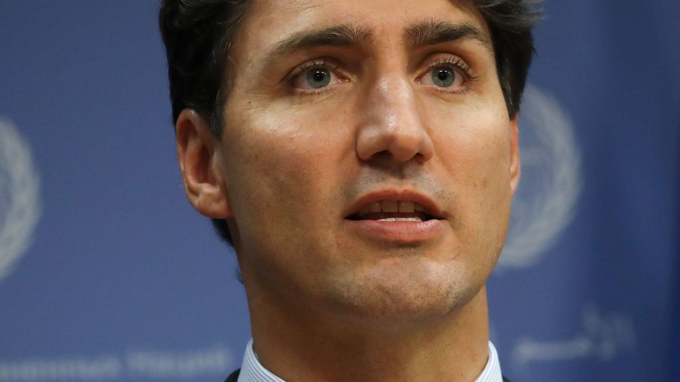 Primer ministro Justin Trudeau