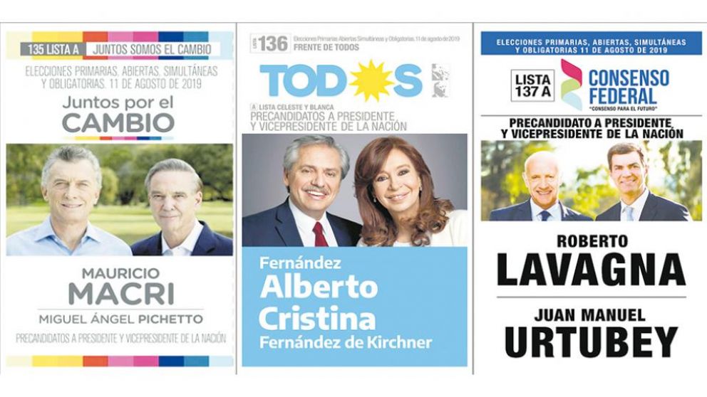Por el momento, la única boleta que deberá modificarse será la del MAS