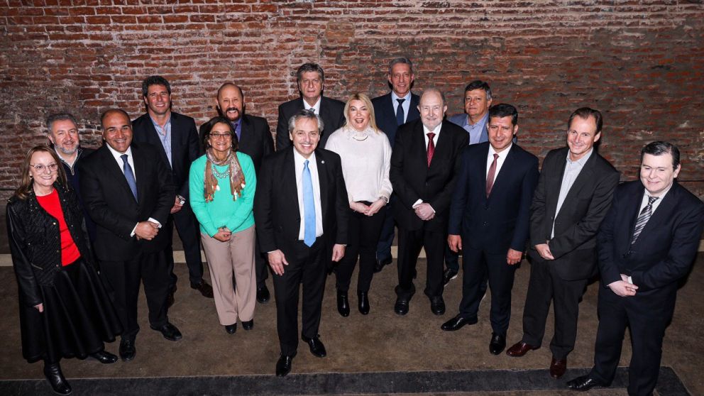 Alberto Fernández reunió a la mayoría de los gobernadores peronistas