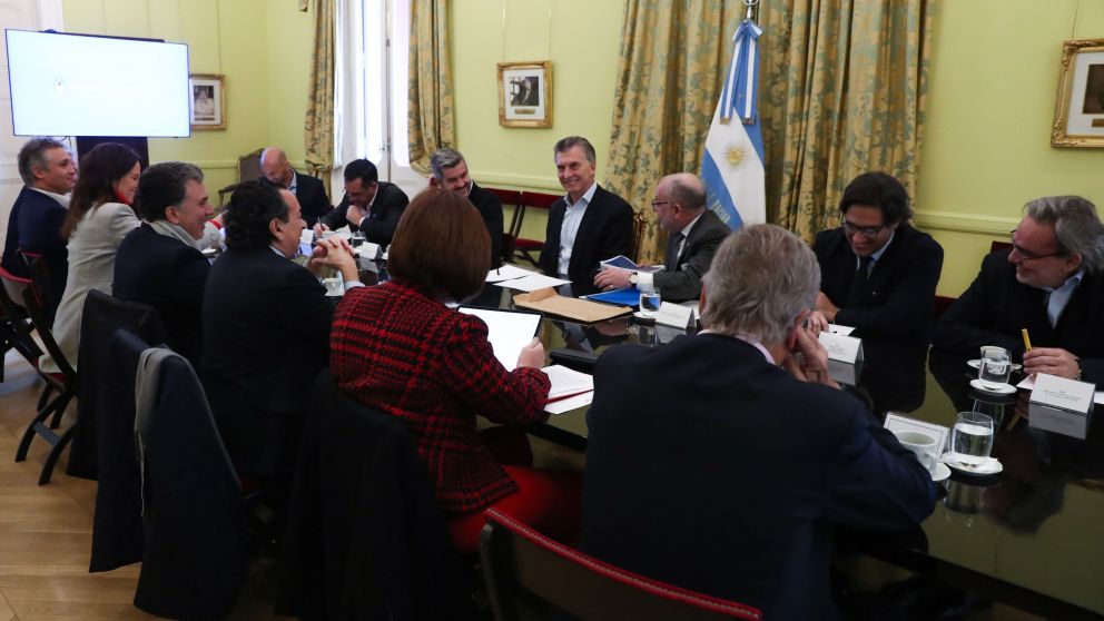 Encuentro en Casa Rosada