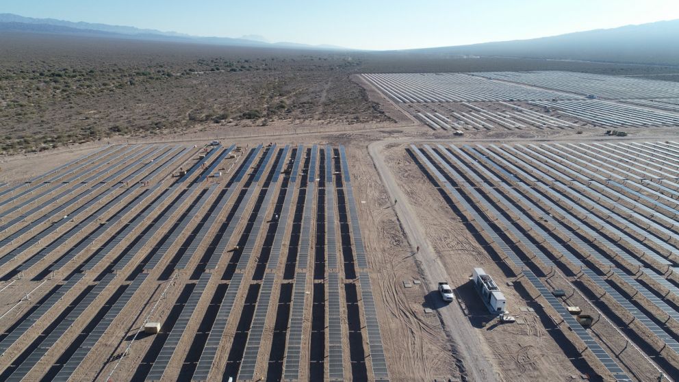 Comienza a operar un parque solar en San Juan