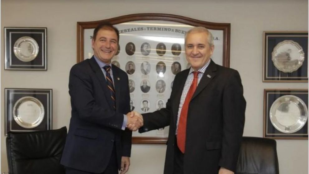 Andrés Ponte (Rofex) y Marcos Hermansson (Matba)