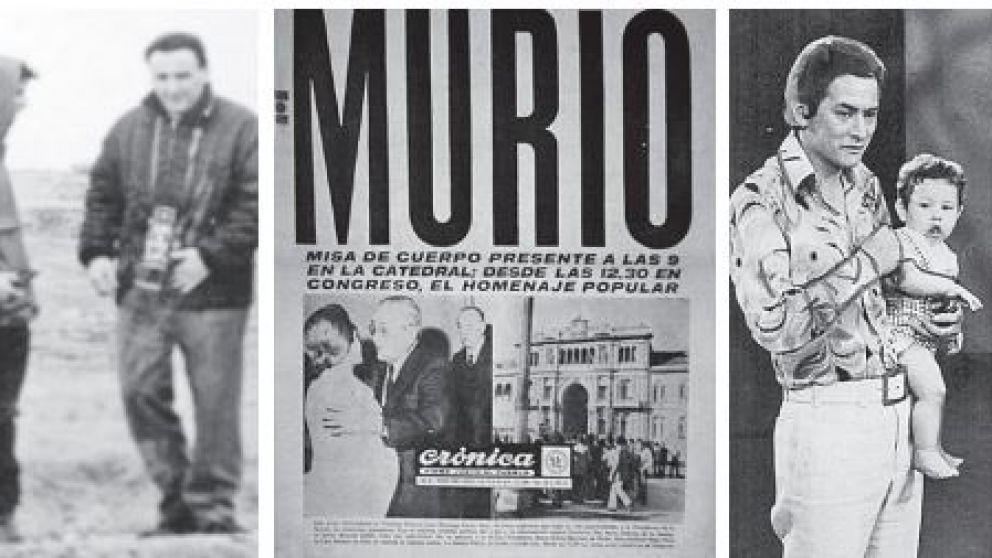 Protagonista del Operativo Cóndor, García en Malvinas, en 1966; dos años antes, la mítica tapa tras la muerte de Perón; en la TV junto a un joven Palito Ortega
