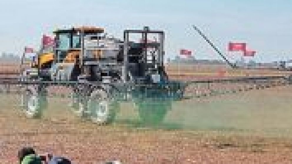 Maquinaria agrícola en la expo