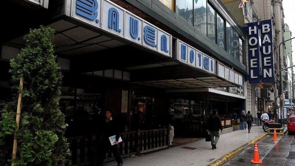El Hotel Bauen brill� en la d�cada del 80