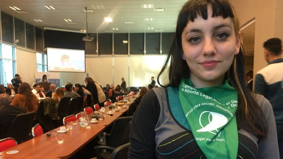 Con 18 años, espera representar a la juventud en la legislatura porteña
