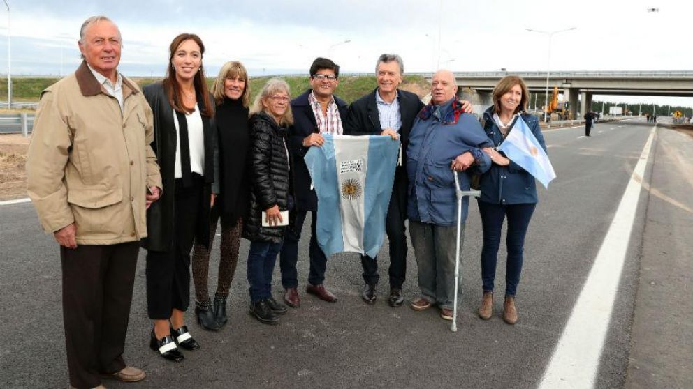 Nuevo tramo de ruta nacional 7 de San Andrés de Giles