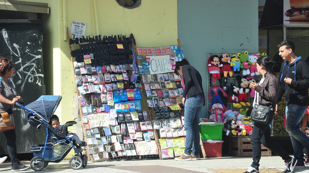 La mayor parte de la venta callejera se concentra en 10 cuadras