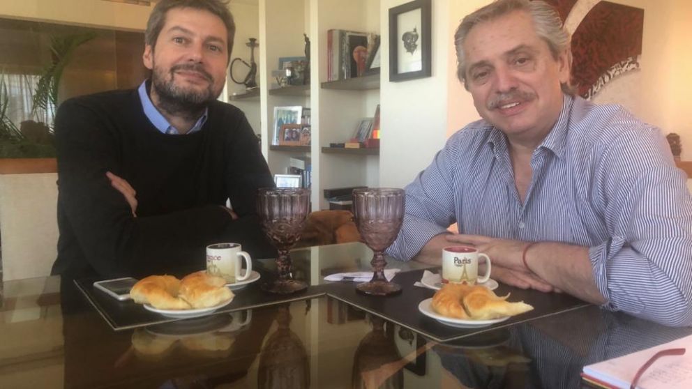 Esta mañana Lammens y Alberto Fernández se reunieron para definir el armado porteño