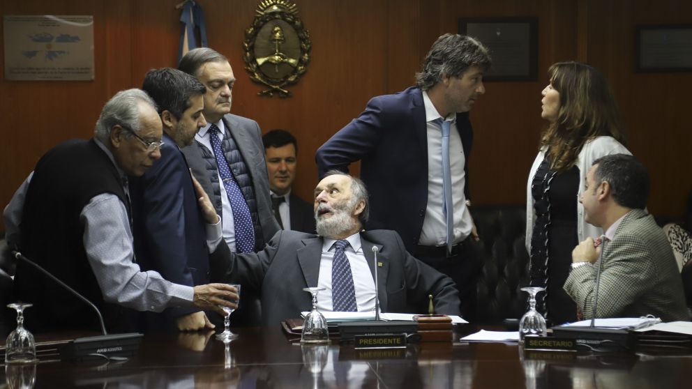 Tonelli presidió la comisión de Disciplina