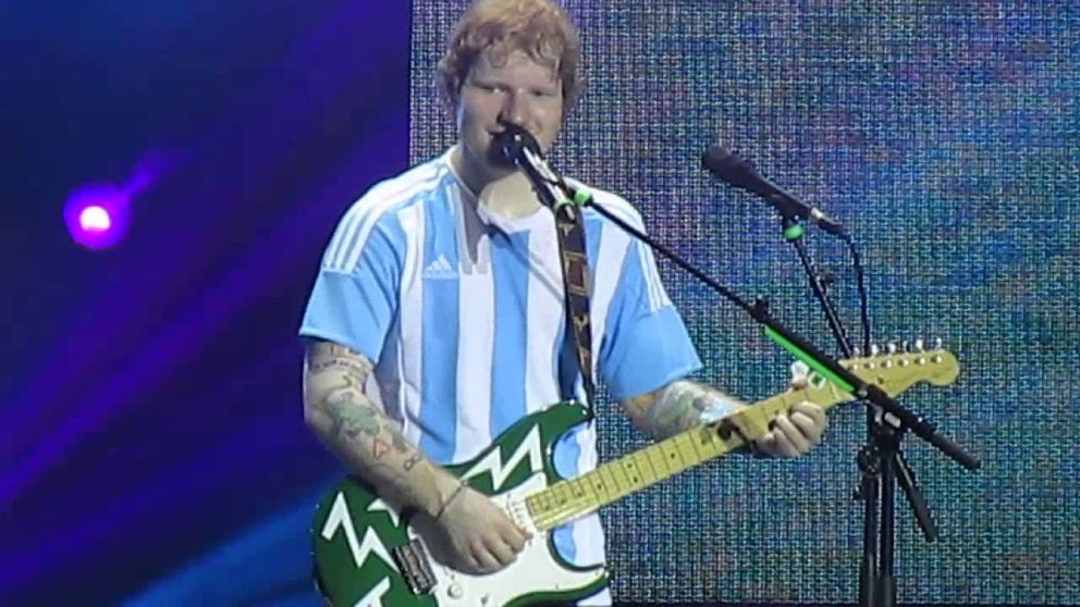 Sheeran, internacional
