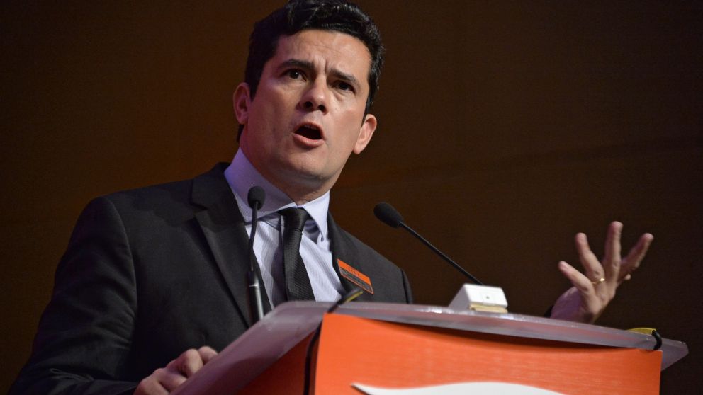 El ex juez Sérgio Moro condenó a Lula en 2017 por corrupción