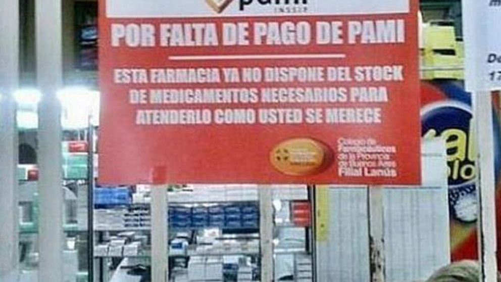Las farmacias enfrentan una caída muy fuerte en ventas