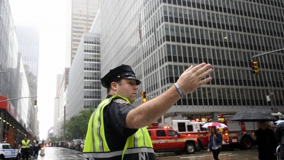 Trump agradeció el trabajo de los socorristas