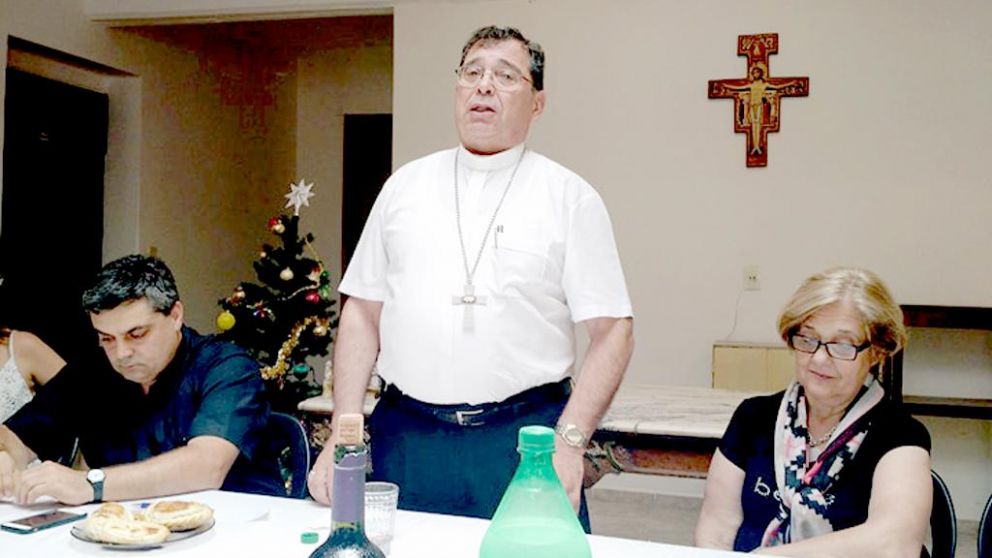 El obispo de la Diócesis de Quilmes, monseñor Carlos Tissera